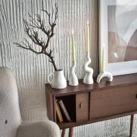 Подсвечник низкий Загогулина купить в интернет-магазине Антикварня