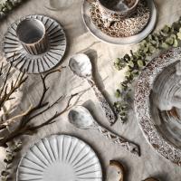 Тарелка средняя "Лучи" купить в интернет-магазине Антикварня