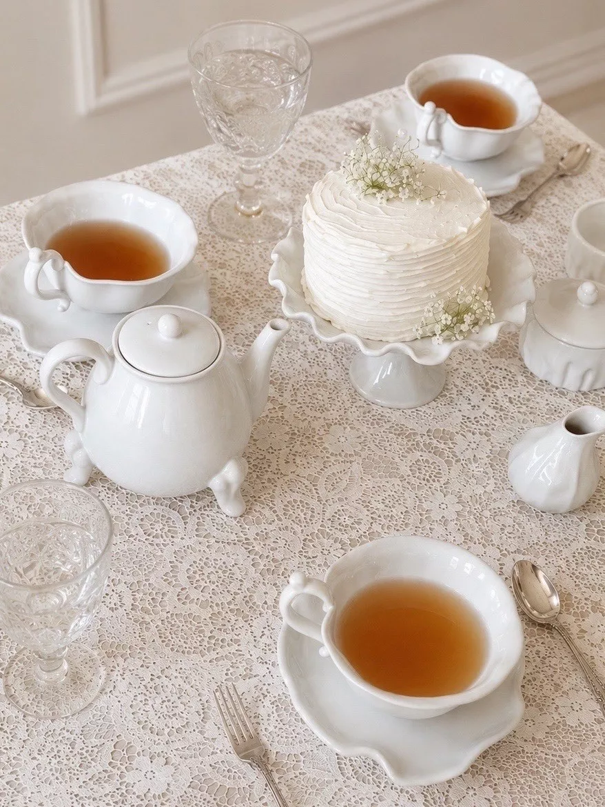 Сервиз чайно-столовый с декором