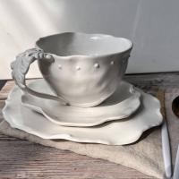 Блюдце "Жемчуг Винтаж" купить в интернет-магазине Антикварня