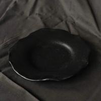 Тарелка средняя "Черный жемчуг" купить в интернет-магазине Антикварня