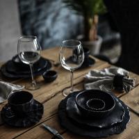 Блюдце "Черный жемчуг" купить в интернет-магазине Антикварня