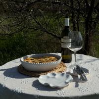 Блюдце "Жемчуг Волна" купить в интернет-магазине Антикварня