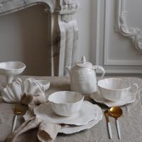 Салфетница "Белый Жемчуг" купить в интернет-магазине Антикварня