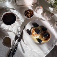 Подарочный набор для завтрака "Белый жемчуг" купить в интернет-магазине Антикварня