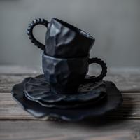 Блюдце "Черный жемчуг" купить в интернет-магазине Антикварня