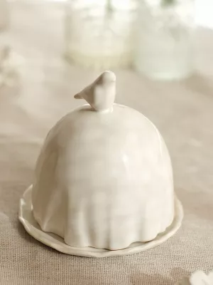 Лимонница с птичкой
