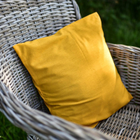 Декоративная подушка, горчица купить в интернет-магазине Антикварня