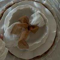 Новый сервиз столово-чайный Белый Жемчуг, 6 персон, 33 предмета купить в интернет-магазине Антикварня