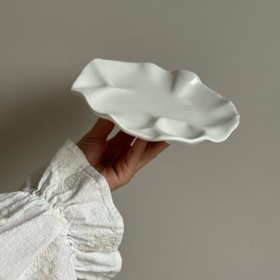 Блюдце "Жемчуг Волна" ручной работы, купить в интернет-магазине антикварня