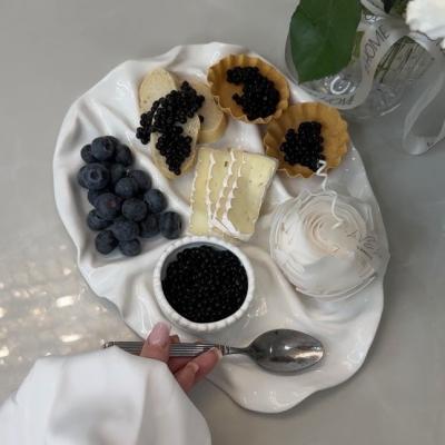 Менажница в виде смятой ткани ручной работы ручной работы, купить в интернет-магазине антикварня