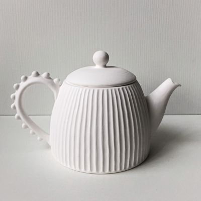 Чайник заварочный "Белый жемчуг" ручной работы, купить в интернет-магазине антикварня